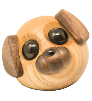 FableWood Pick-Me-Up Hund - Molly - 5 cm - Natur