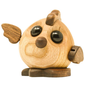 FableWood Pick-Me-Up Kylling - Henny - 9 cm - Natur