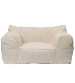 Ferm Living Lænestol - Billow Bean Bag - Off-white