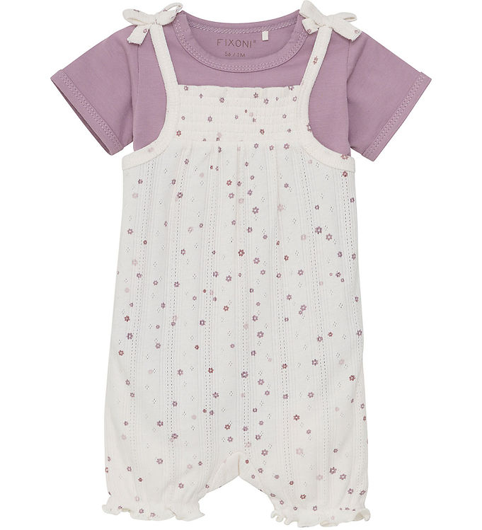 Fixoin Sommerdragt m. Body k/æ - Eggnog