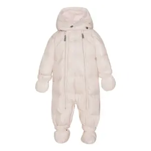 Fjerlet Vinterdragt - Rose powder - 9 MRD.