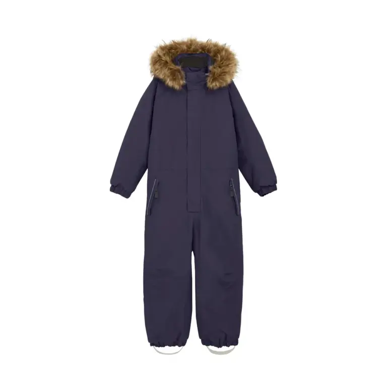 Flyverdragt m. Fake Fur - 6915 - 128
