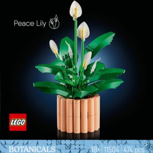 LEGO Botanicals Fredslilje 11504 Dekorativ Plante