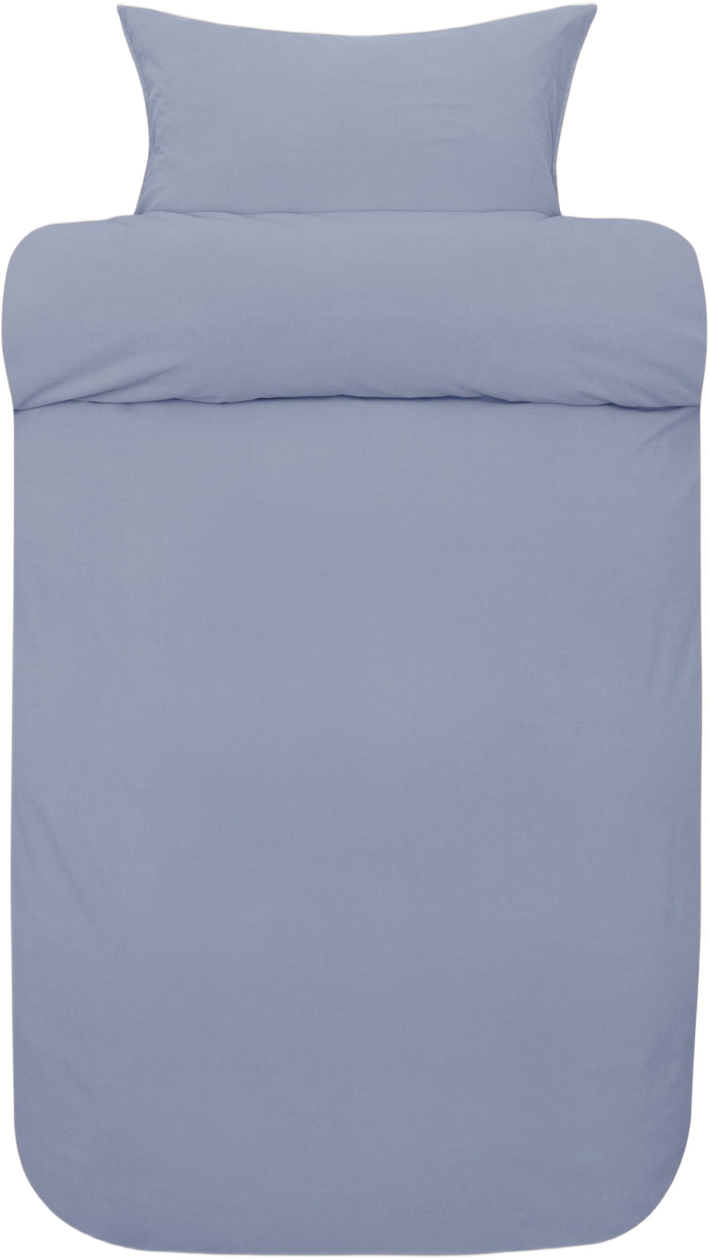 Frøya Økologisk Sengesæt Denimblå