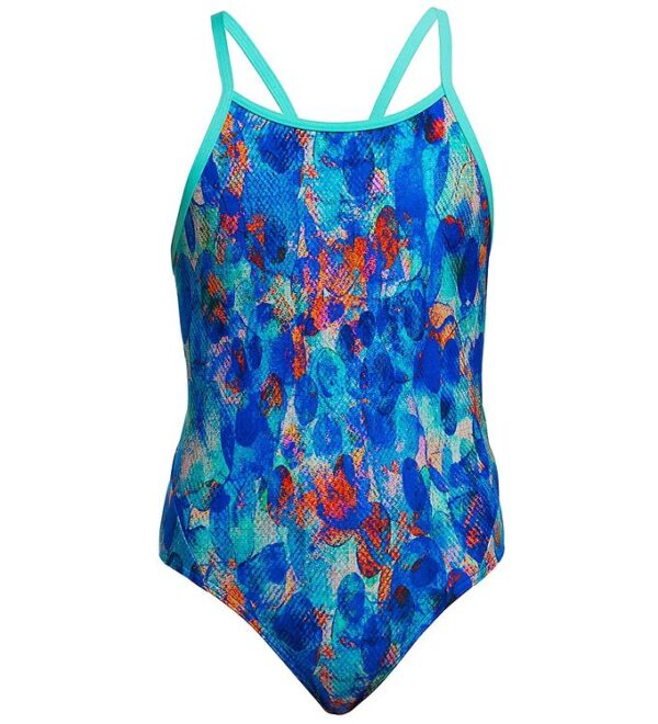 Funkita Badedragt - Diamond Back - UV50+ - Paint Press