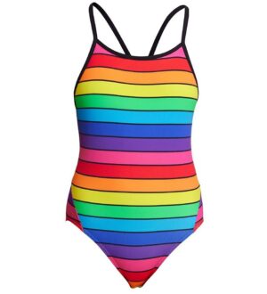 Funkita Badedragt - Diamond Back - UV50+ - Rainbow Racer