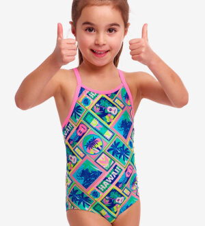 Funkita Badedragt - Printed One Piece - UV50+ - Ukule Babe