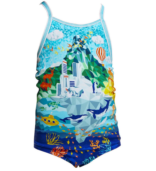 Funkita Badedragt - Printed - UV50+ - Wildermess