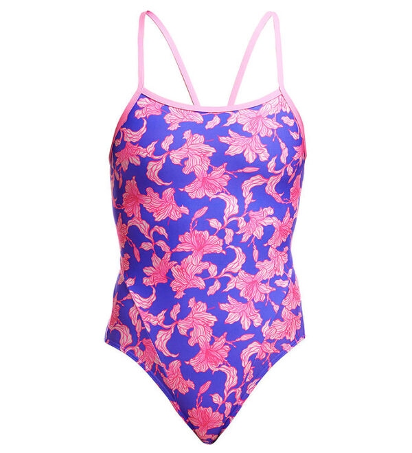 Funkita Badedragt - Single Strap - Perfect Petal