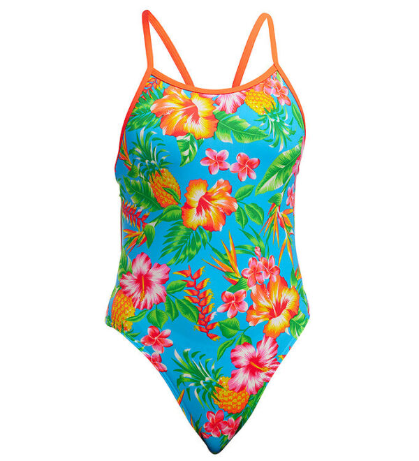 Funkita Badedragt - Single Strap - UV50+ - Blue Hawaii