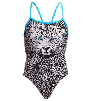 Funkita Badedragt - Single Strap - UV50+ - White Walker