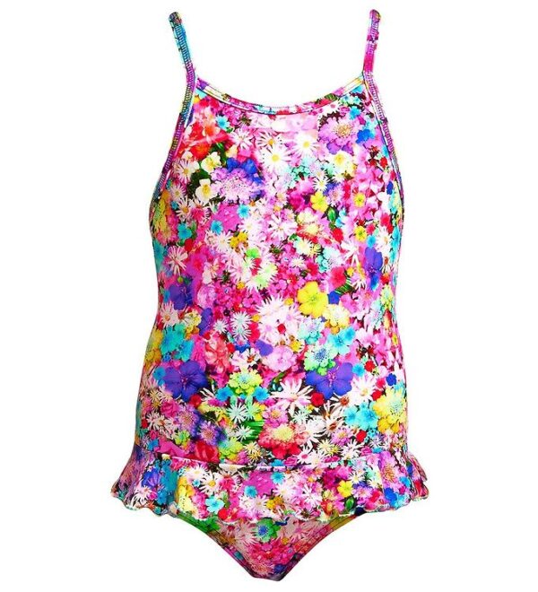 Funkita Badedragt - UV50+ - Belted Frill One - Piece Garden Part