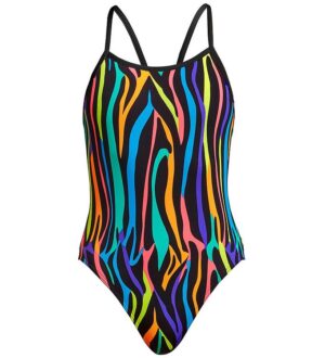 Funkita Badedragt - UV50+ - Diamond Back - Tiger Town