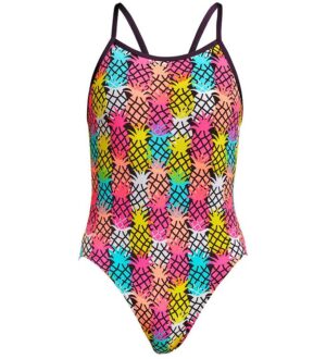 Funkita Badedragt - UV50+ - Single Strap - Pino Punch m. Ananass