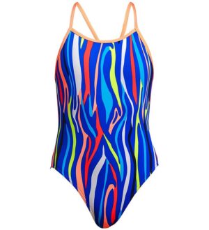 Funkita Badedragt - UV50+ - Single Strap - Raw Hide