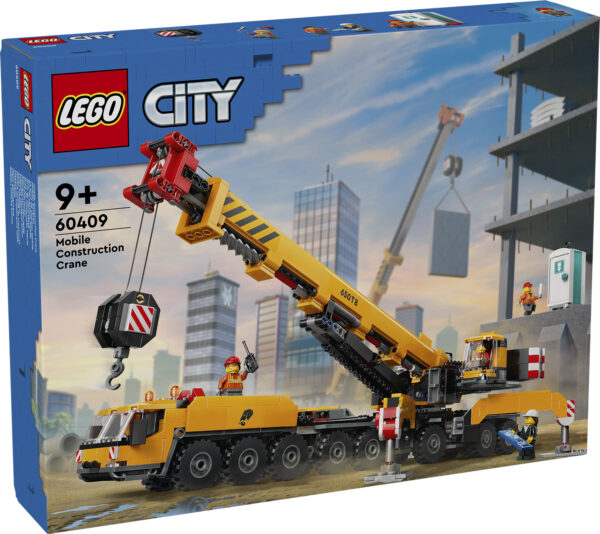 Gul Mobil Byggekran 60409