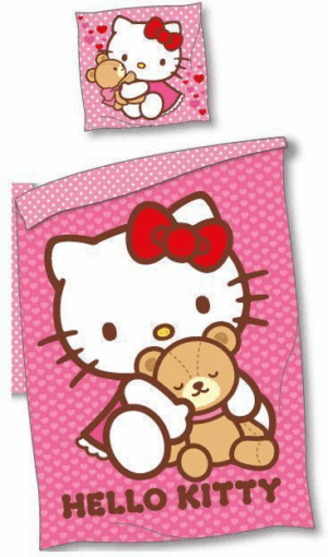 Hello Kitty sengetøj 100x140 cm