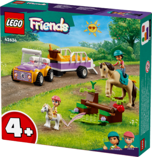 Heste- og ponytrailer 42634 LEGOÂ® Friends