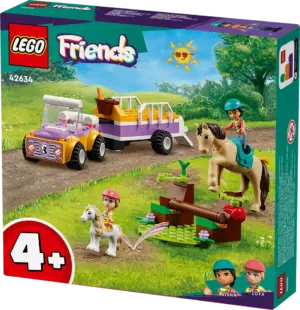 Heste- og ponytrailer 42634 LEGO® Friends
