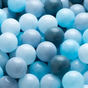 Himmelblå mix bold sæt med 100 bolde