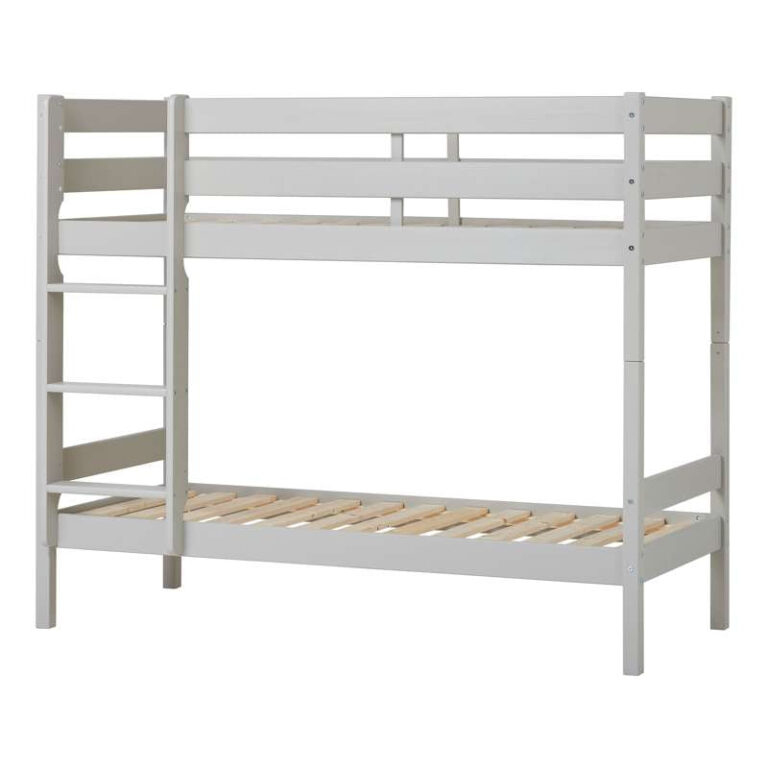 Hoppekids ECO Comfort - Køjeseng - Flere Størrelser - Dove Grey