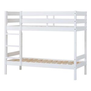 Hoppekids ECO Comfort - Køjeseng - Flere Størrelser - Hvid