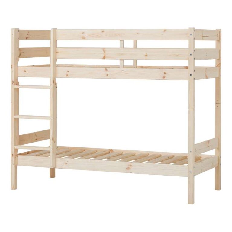 Hoppekids ECO Comfort - Køjeseng - Flere Størrelser - Natur
