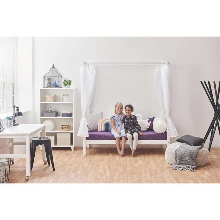 Hoppekids ECO Dream - Himmelseng Modul - Flere Størrelser - Hvid