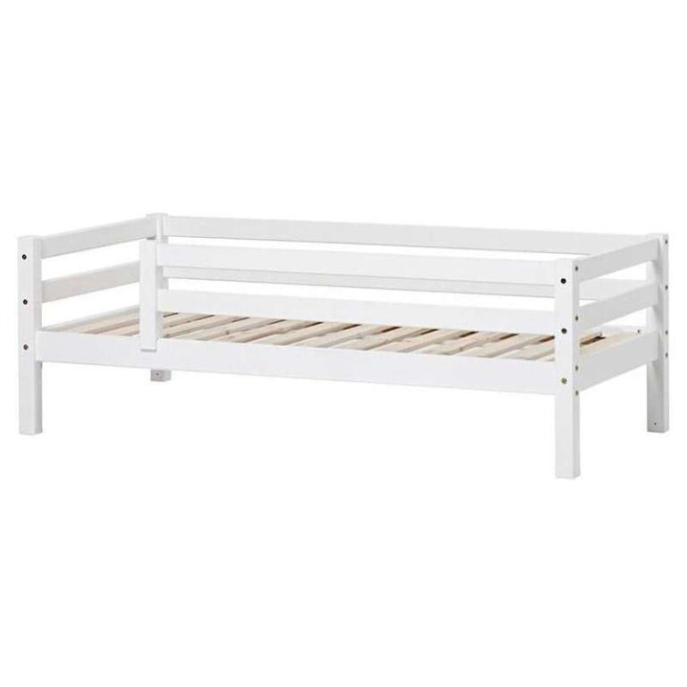 Hoppekids ECO Dream - Juniorseng m. Sengehest - Flere Størrelser - Hvid