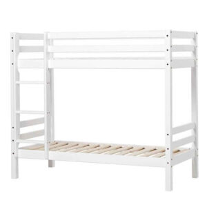 Hoppekids ECO Dream - Køjeseng - 150 cm. - Ikke Delbar - Flere Størrelser - Hvid