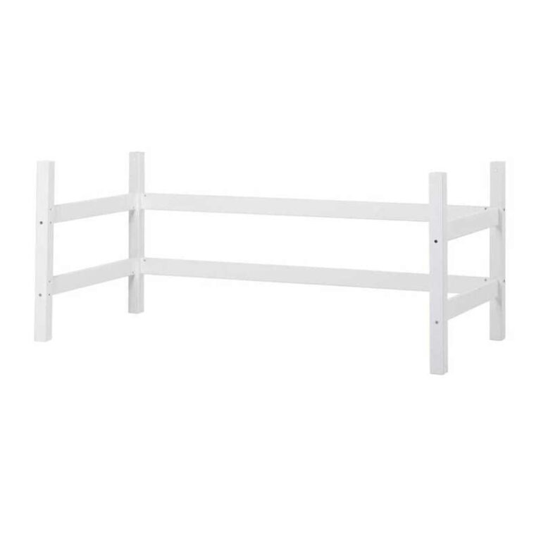 Hoppekids ECO Luxury - Mellemhøj Modul - Flere Størrelser - Hvid