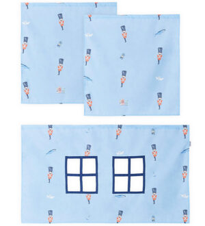 Hoppekids Forhæng Til Halvhøj Seng - 70x160 cm - Tin Soldier