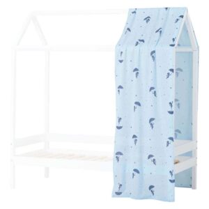 Hoppekids Ole Lukoie Forhæng Til Husseng Blå Flere Størrelser Forhæng