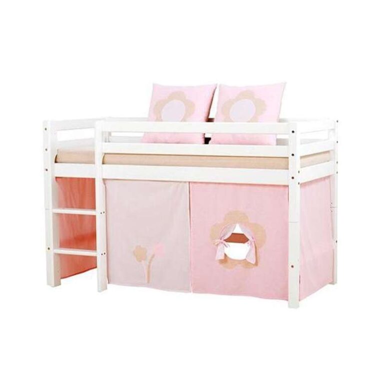 Hoppekids Forhæng til Seng - FAIRYTALE FLOWER - Flere Størrelser