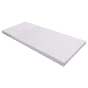 Hoppekids Madras m. Betræk - Koldskum - 9x70x160 cm - Hvid