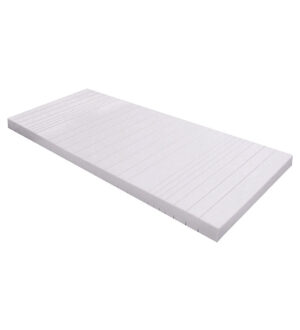 Hoppekids Madras m. Betræk - Koldskum - 9x70x160 cm - Hvid