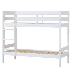 Hoppekids Seng - ECO Comfort Bunk Bed - 70x160 cm - Hvid