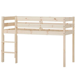 Hoppekids Seng - Halvhøj - ECO Comfort - 166x76x114 cm - Natural