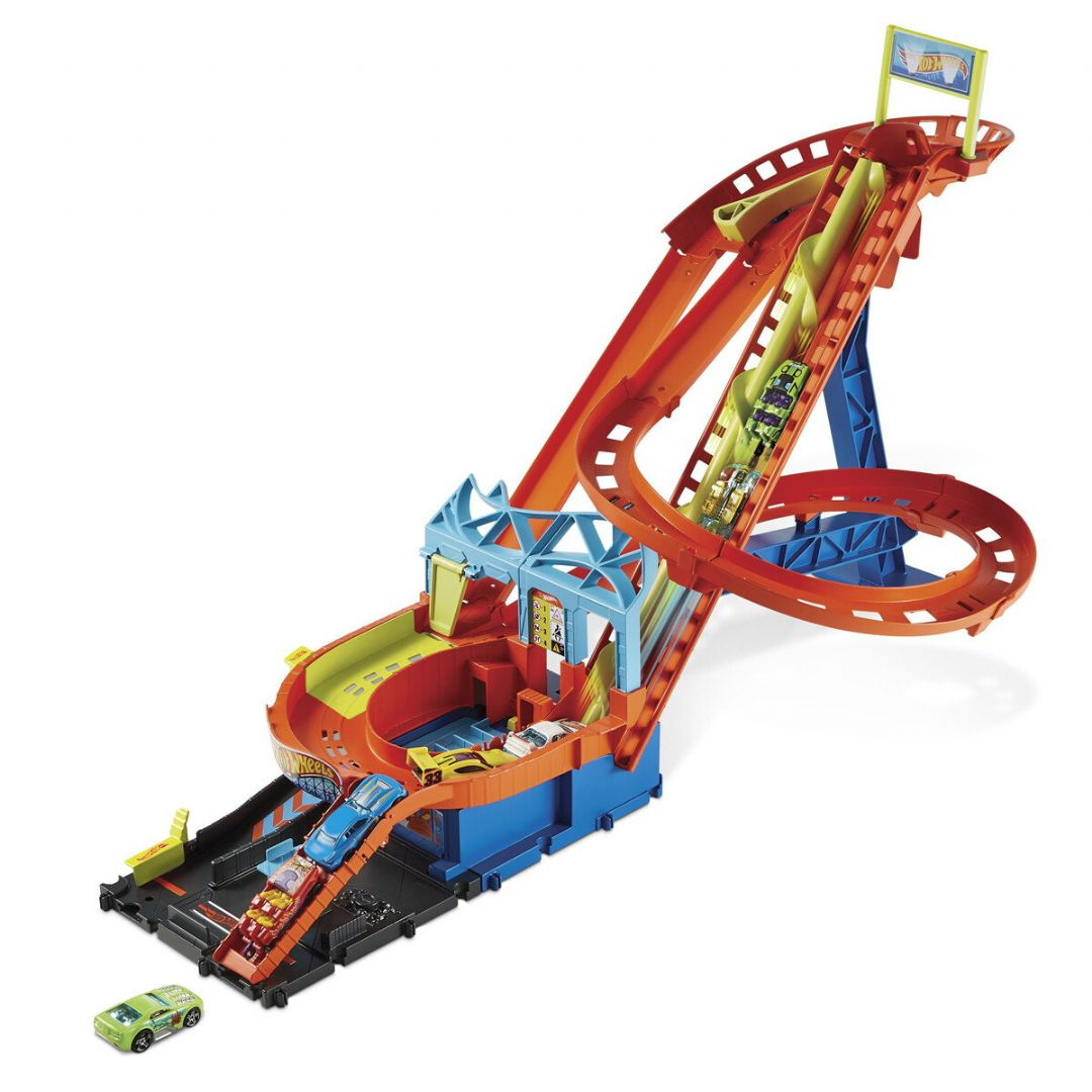 Hot Wheels City Roller Coaster Rally