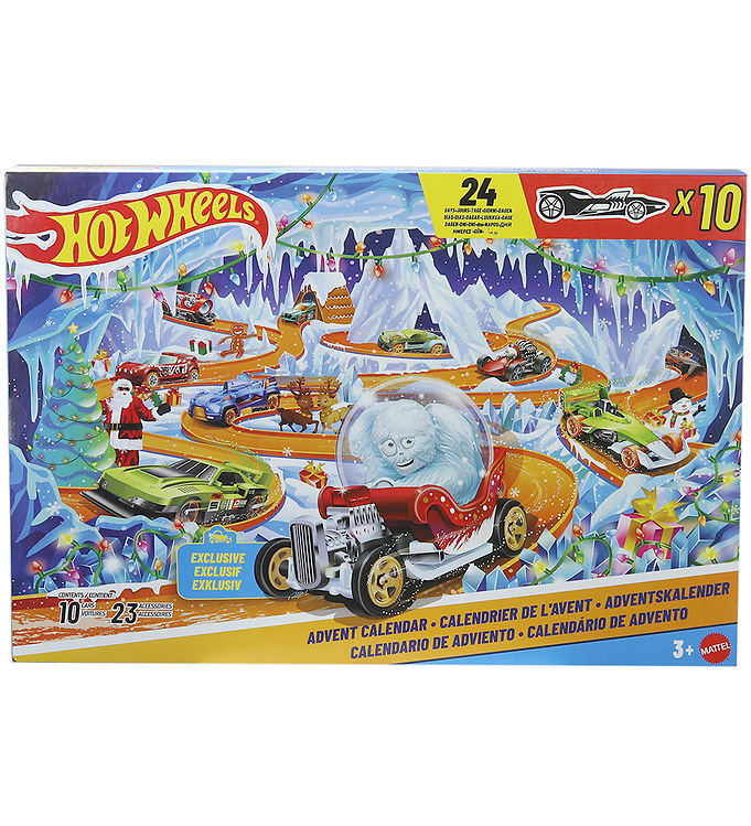 Hot Wheels Julekalender - 24 Låger