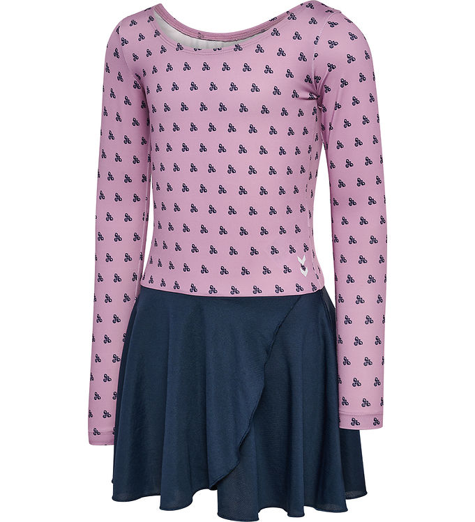 Hummel Gymnastikdragt - HmlJR Mix - Dress Blues/Lavender