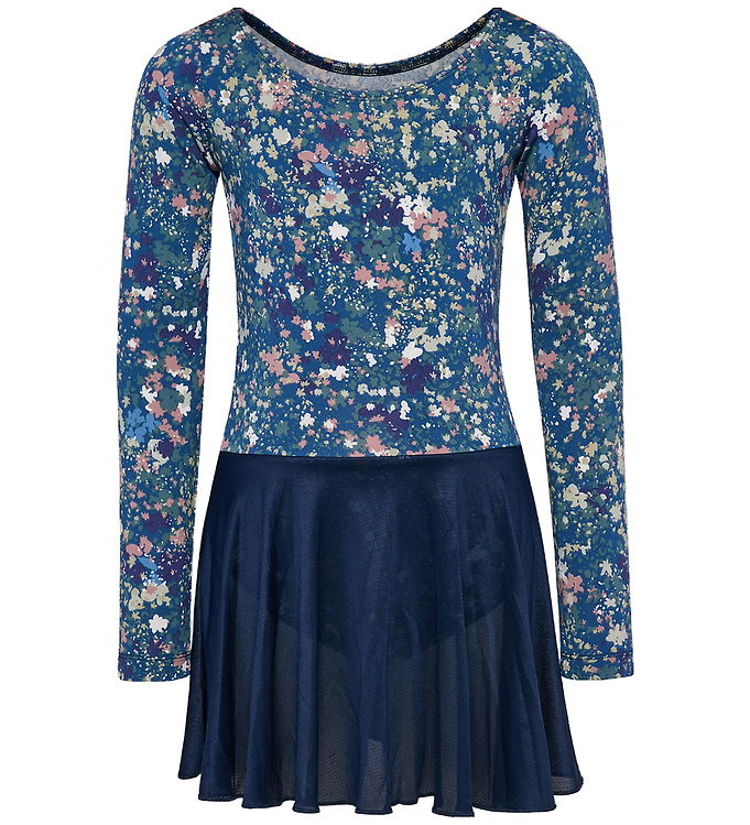 Hummel Gymnastikdragt - HmlJR Mix Gym - Dress Blues/Riverside