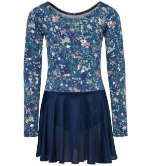 Hummel Gymnastikdragt - HmlJR Mix Gym - Dress Blues/Riverside