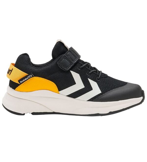 Hummel Sko - Reach 250 - Recycled Tex Jr - Black/Yellow