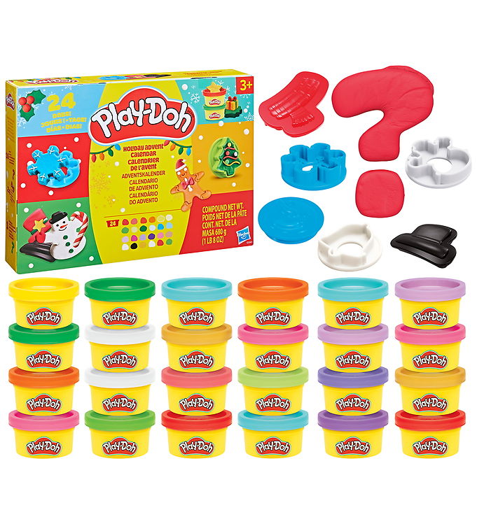 Julekalender - Play-Doh Holiday Advent Calendar - 24 Låger