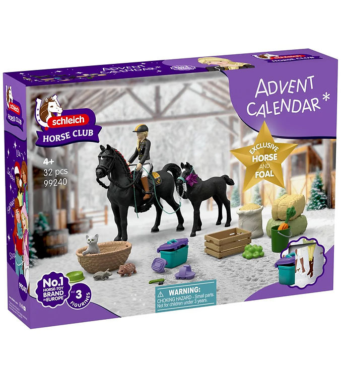 Julekalender - Schleich Advent Calendar Horse Club 2026 - 99240