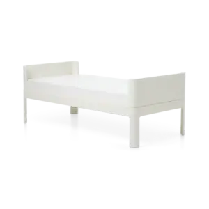 Junior bed 150x70 Cream White Curved Headboards