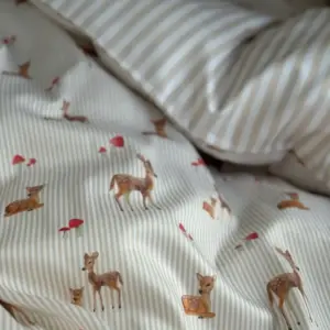 Juniorsengetøj, Bambi Beige 100x140 cm