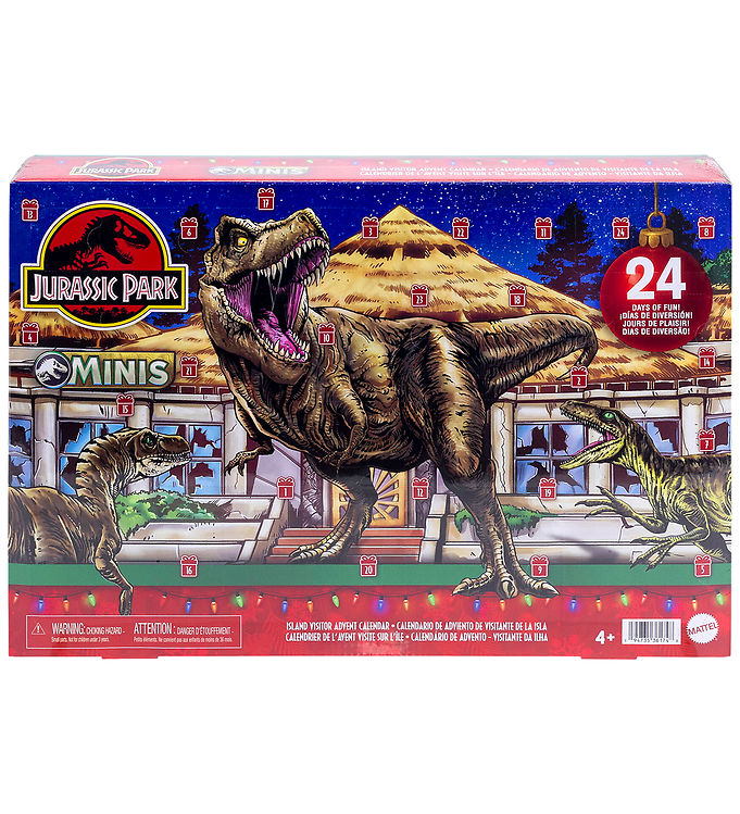 Jurassic World Julekalender - Island Visitor - 24 Låger