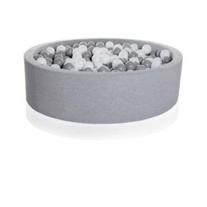 Kidkii Boldbassin 90x30 - Grå 150 Bolde